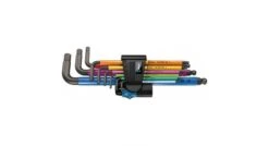 Wera 05022210001 950 SPKL/9 SM HF 9 Delige Hex-plus Multicolour Inbussleutelset - 1,5-10mm