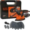 Black & Decker Black+Decker KA2500K Schuurmachine In Koffer - 120W - KA2500K-QS