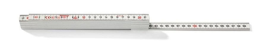 Hultafors G59-2-10 Wit Duimstok - Polyamide - 2m - 200064 3 Hultafors G59-2-10 Wit Duimstok - Polyamide - 2m - 200064 - Afbeelding 3