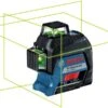Bosch GLL 3-80 G Kruislijnlaser In Opbergetui In Koffer - 30 - 120 M - 0601063Y00