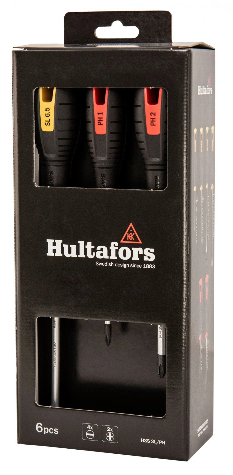 Hultafors HSS SL/PH Schroevendraaierset PH & SL - 6 Stuks - 444405 2 Hultafors HSS SL/PH Schroevendraaierset PH & SL - 6 Stuks - 444405 - Afbeelding 2