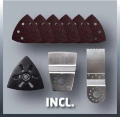 Einhell TE-MG 200 CE Multitool + 9 Delige Accessoireset In Koffer - 200W - 4465040 -Makita || Bosch || Stanley Verkoop e9fda4929a92f1e14e5074cdd3babb39