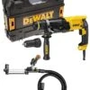 DeWalt D25135K SDS-plus Combihamer Incl. Snelspanboorkop & Stofafzuiging (D25301D) In Koffer - 800W - 2,8J - D25135K-QS