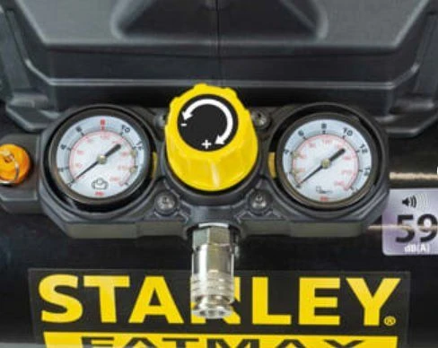 Stanley DST101/8/6 Compressor - 0,75kW - 8 Bar - 6L - 105L/min - Olievrij - Euro 3 Stanley DST101/8/6 Compressor - 0,75kW - 8 Bar - 6L - 105L/min - Olievrij - Euro - Afbeelding 3