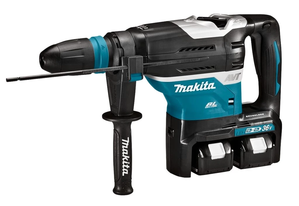 Makita DHR400ZUN1 36V (2x 18V) Li-Ion Accu SDS-Max Combihamer Body Incl. AWS In Koffer - 8J - 18-25mm 4 Makita DHR400ZUN1 36V (2x 18V) Li-Ion Accu SDS-Max Combihamer Body Incl. AWS In Koffer - 8J - 18-25mm - Afbeelding 4