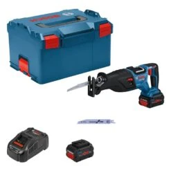 Bosch GSA 18V-28 18V Li-ion Accu Reciprozaag Set (2x 5.5Ah) In L-Boxx - 28 Mm