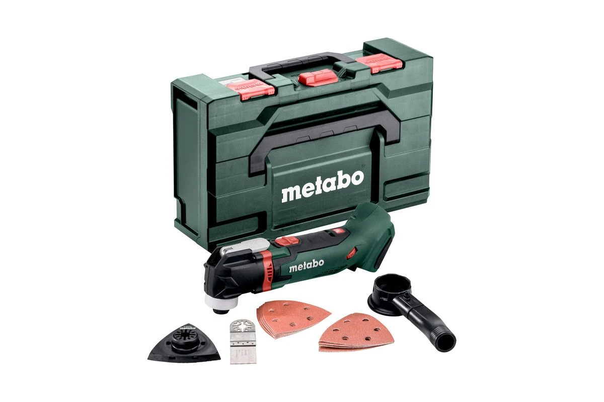 Metabo MT 18 LTX 18V Li-Ion Accu Multitool Body + 14 Delige Accessoireset In MetaBOX - 613021840 1 Metabo MT 18 LTX 18V Li-Ion Accu Multitool Body + 14 Delige Accessoireset In MetaBOX - 613021840