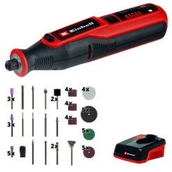 Einhell TE-MT 7,2V Li-Ion Accu Roterende Multitool Incl. Accessoireset - 32mm