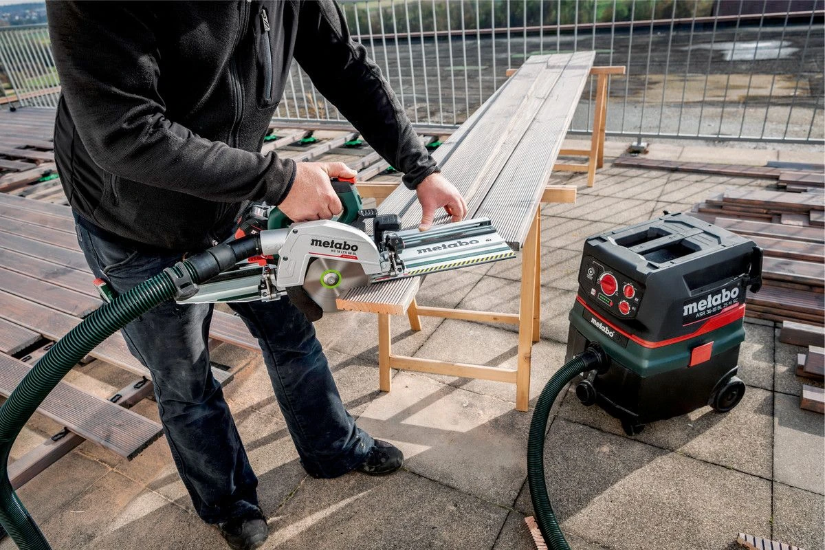 Metabo 691194000 KS 18 LTX 66 BL 18V Li-ion Accu Cirkelzaag Body - Koolborstelloos + Geleiderail KFS 44 3 Metabo 691194000 KS 18 LTX 66 BL 18V Li-ion Accu Cirkelzaag Body - Koolborstelloos + Geleiderail KFS 44 - Afbeelding 3