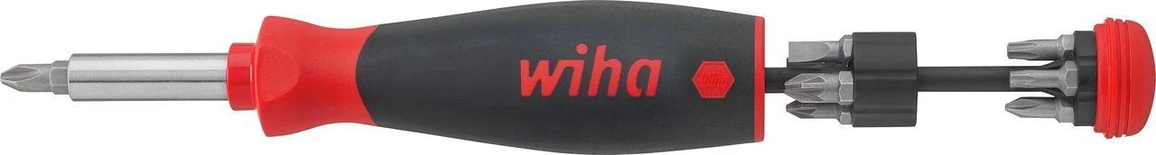 Wiha 45292 Schroevendraaier Met Bitmagazijn - 1/4" 1 Wiha 45292 Schroevendraaier Met Bitmagazijn - 1/4"