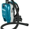 Makita VC009GLM21 XGT 40V Max Li-ion Accu Rugstofzuiger Set (2x 4.0 Ah) - 180mbar - AWS Zender