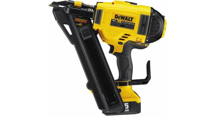 DeWalt DCN693P2 18V Li-Ion Accu Constructieanker Tacker Set (2x 5.0Ah Accu) In Koffer - 35-60mm - Koolborstelloos 1 DeWalt DCN693P2 18V Li-Ion Accu Constructieanker Tacker Set (2x 5.0Ah Accu) In Koffer - 35-60mm - Koolborstelloos