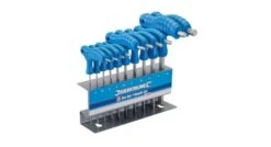 Silverline 323710 10 Delige T-greep Inbussleutel Set - 2-10mm