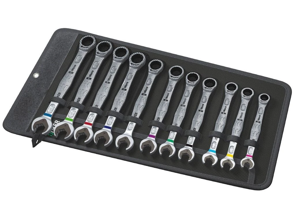 Wera 05020013001 11-delige Joker Steek-/ringratelsleutelset - 8-19mm 1 Wera 05020013001 11-delige Joker Steek-/ringratelsleutelset - 8-19mm